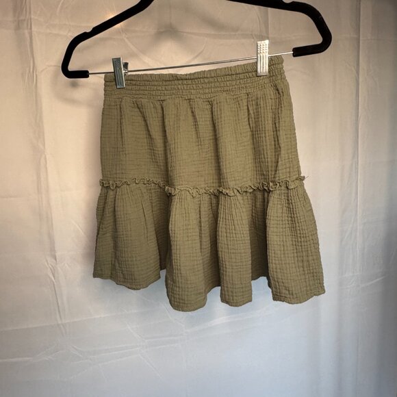 Cute Cotton on Body elastic waist spring skirt Green Cotton size Small - 0335 - Picture 1 of 4